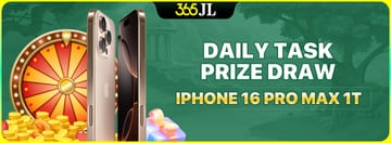 Daily Task Prize Draw iPhone 16 Pro Max 1T